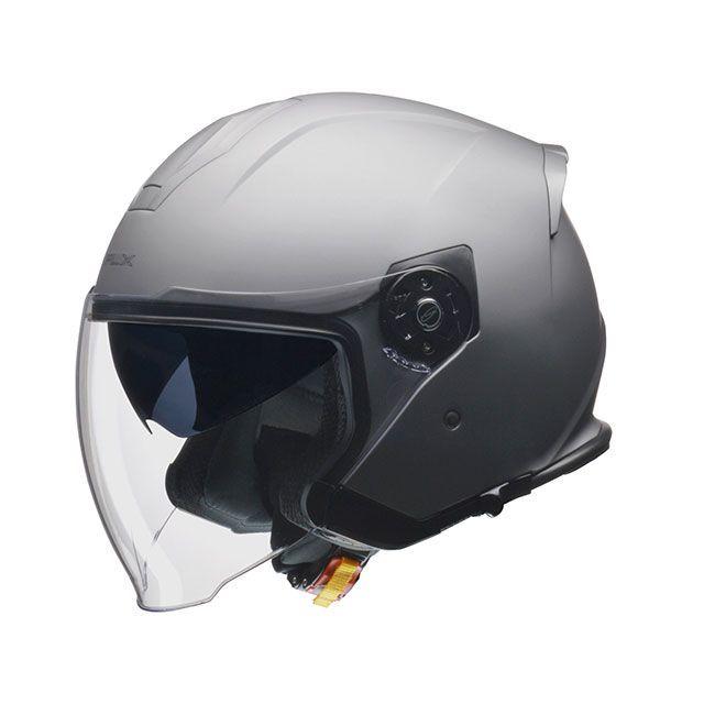 リード工業 LEAD ジェットヘルメット FLX（マットシルバー） サイズ LL