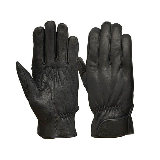 リード工業 LEAD レザーグローブ レザーグローブ BK : パークアップ