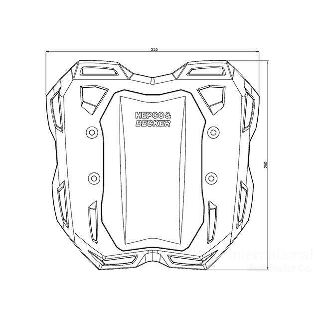HEPCO＆BECKER R1300GS Adventure キャリア・サポート リアキャリア Smartrack/スマートラック（ブラック） ヘプ…_8