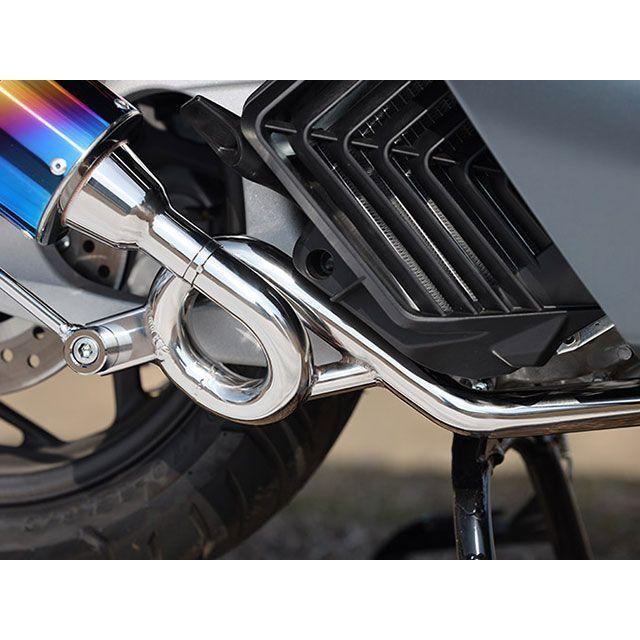 SP忠男 SP TADAO PCX160 マフラー本体 PURE SPORT S チタンブルー