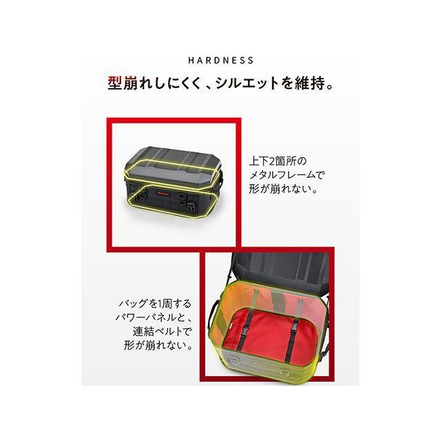 HenlyBegins ツーリング用バッグ DH-773 シェルシートバッグ25（ブラック） ヘンリービギンズの画像