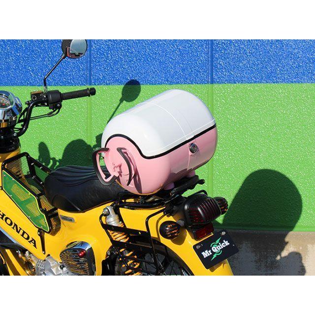 MADMAX 汎用 ツーリング用ボックス バイク用 リアボックス ボムちゃん 