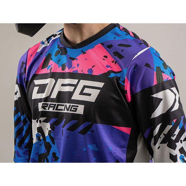 DFGモトクロスウエア DFG モトクロス用品 2025春夏モデル ソリッド ジャージ（パープル
