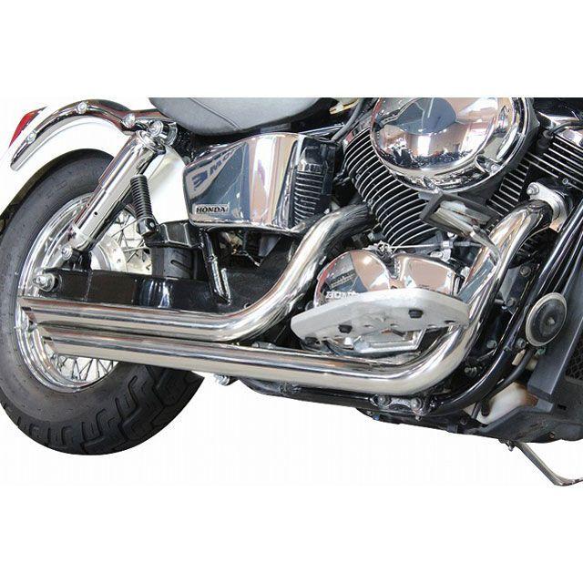 Uchi Custom Parts シャドウ400 マフラー本体 ステンレス スラッシュ