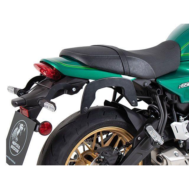 ヘプコ＆ベッカー - HEPCO＆BECKER Z650RS 球歴・受け支える C-Bow側面球歴（黒いこと）