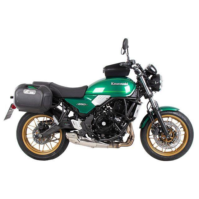 ヘプコ＆ベッカー - HEPCO＆BECKER Z650RS 球歴・受け支える C-Bow側面球歴（黒いこと）