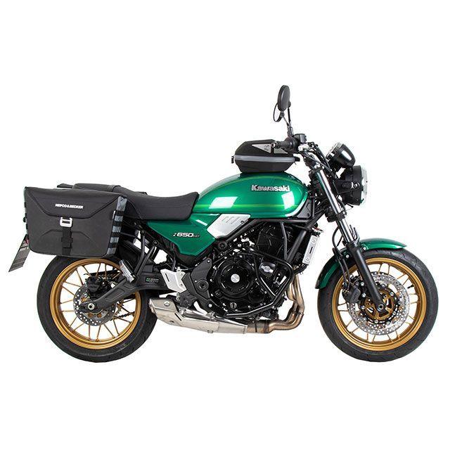 ヘプコ＆ベッカー - HEPCO＆BECKER Z650RS 球歴・受け支える C-Bow側面球歴（黒いこと）