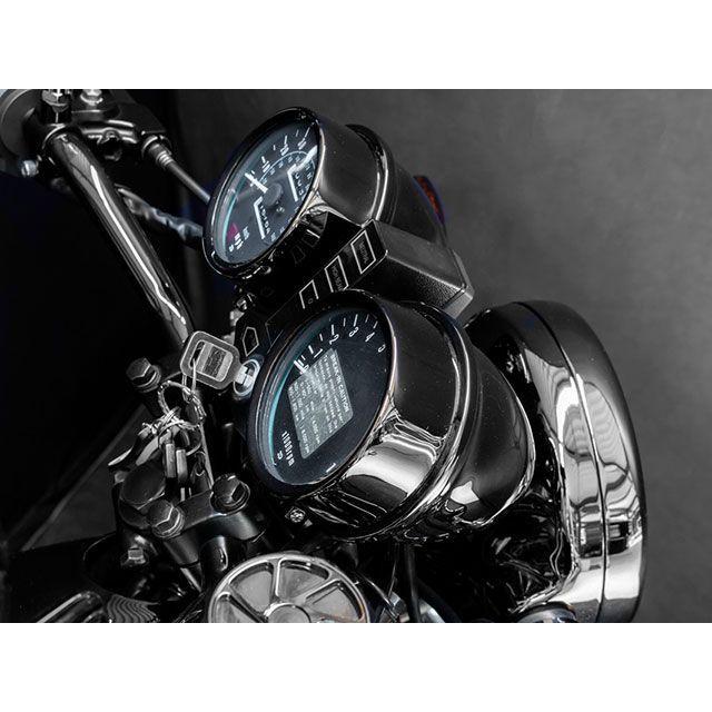 PMC メーターカバー類 メーターカバー Z1/Z2 ロアー（シルバー/漆黒