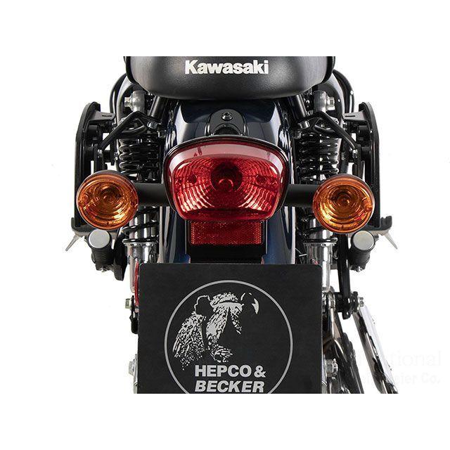 HEPCO＆BECKER Meguro S1 W 230 キャリア・サポート サイドソフトケースホルダー「C-Bow」（ブラック） ヘプコ＆ベッカーの画像