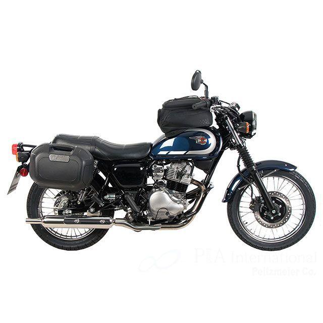 HEPCO＆BECKER Meguro S1 W 230 キャリア・サポート サイドソフトケースホルダー「C-Bow」（ブラック） ヘプコ＆ベッカーの画像