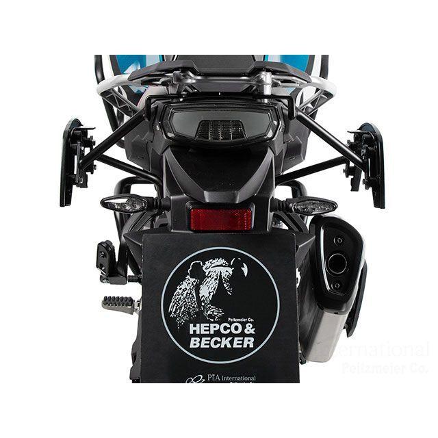 HEPCO＆BECKER 450 MT キャリア・サポート サイドソフトケースホルダー「C-Bow」（ブラック） ヘプコ＆ベッカーの画像