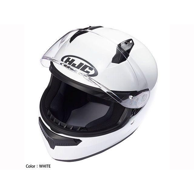 HJC フルフェイスヘルメット C10 ソリッド（ホワイト） サイズ 2XS