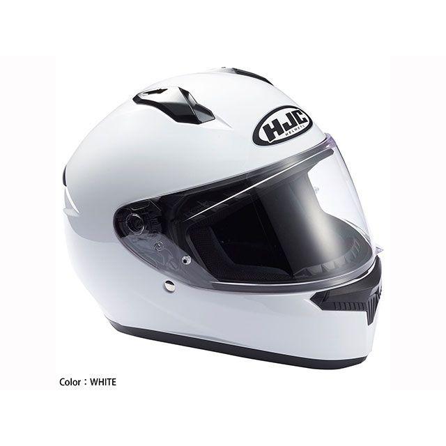 HJC C10 フルフェイスヘルメット XLサイズ HJC フルフェイスヘルメット C10 ソリッド（ホワイト） サイズ XL