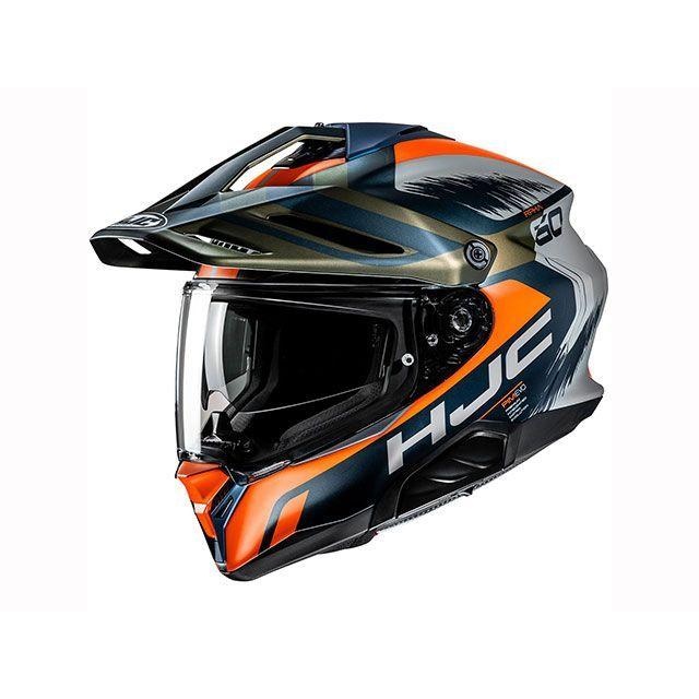 美品！HJC RPHA60 インナーバイザー付きオフロードヘルメット HJC オフロードヘルメット RPHA60 クイッド（オレンジ） サイズ XL