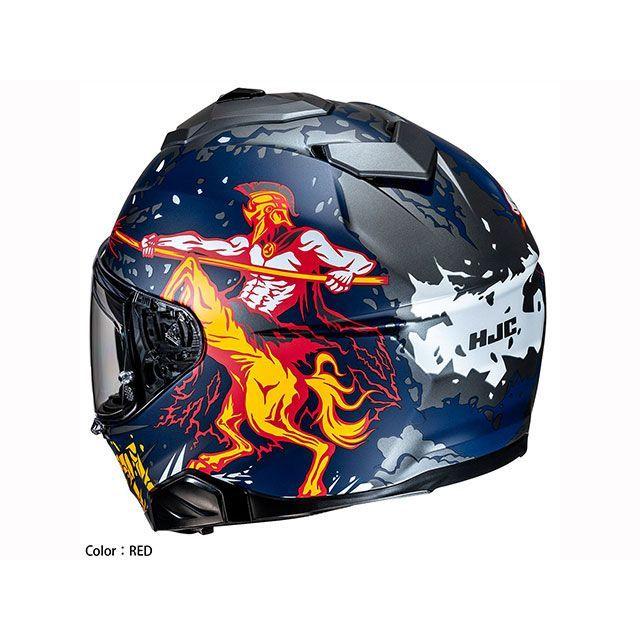 HJC フルフェイスヘルメット i71 タウロス（レッド） サイズ M エイチ