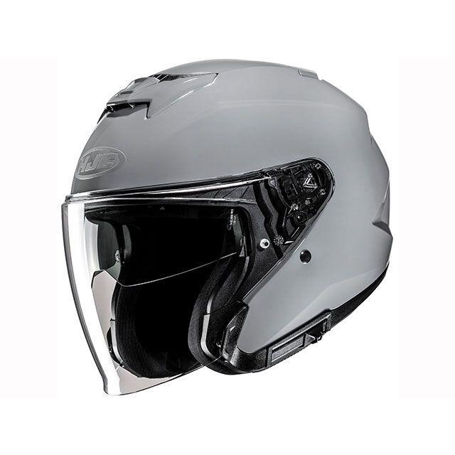 HJC i31 リノ　ジェットヘルメット　XL ブルー/グレー HJC ジェットヘルメット i31 ソリッド（グレー） サイズ M エイチ