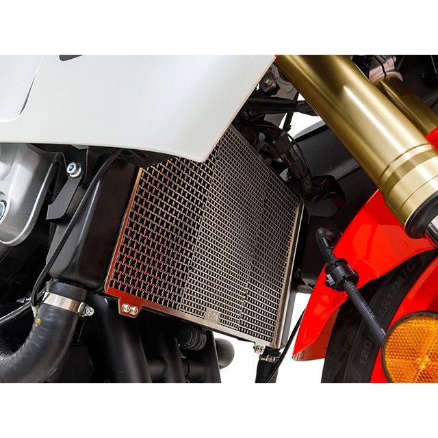 モリワキ - MORIWAKI XSR900GP XSR900 ラジエターかかわり合い一部分 Radiator Core Guard（アルマイト しろがね色）