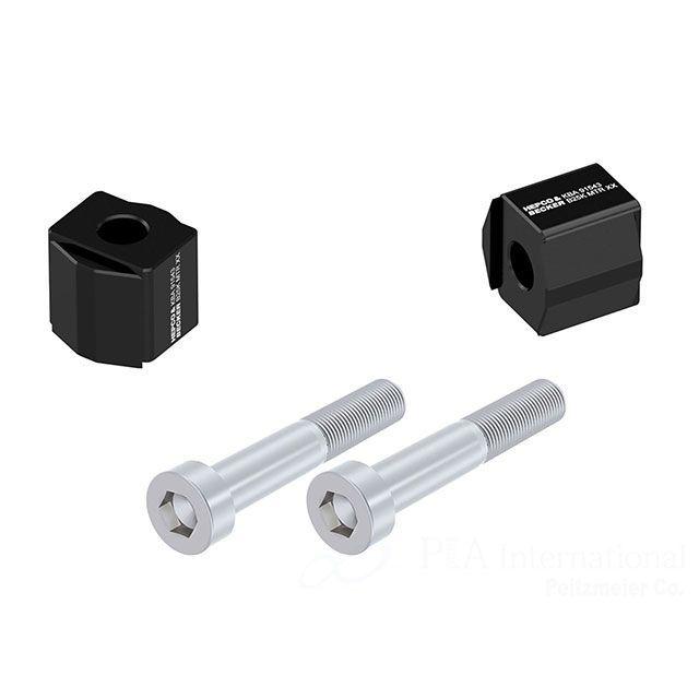 HEPCO＆BECKER その他ハンドル関連パーツ ハンドルバーライザー 25mm（ブラック） ヘプコ＆ベッカーの画像