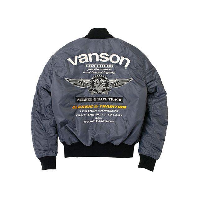 VANSON（バンソン） ジャケット 2025-2026秋冬モデル VS25108W MA-1