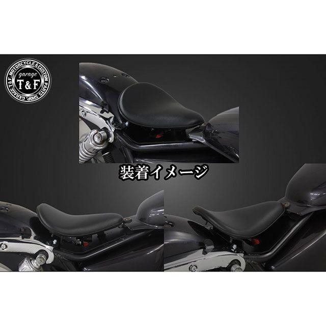 T&F マグナ250/マグナ250S シート関連パーツ マグナ250 BSソロシート&リジットマウント用ステーSET タイプ スムース・ブラック ガ…