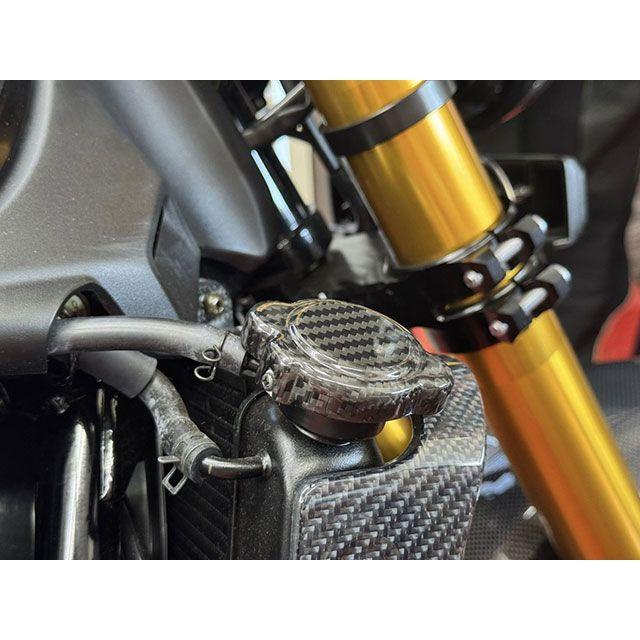 STRIKER Z900RS/SE Z900RSCAFE ラジエター関連パーツ エアロデザイン SAD カーボンラジエターキャップカバー 綾織ドライ…_1