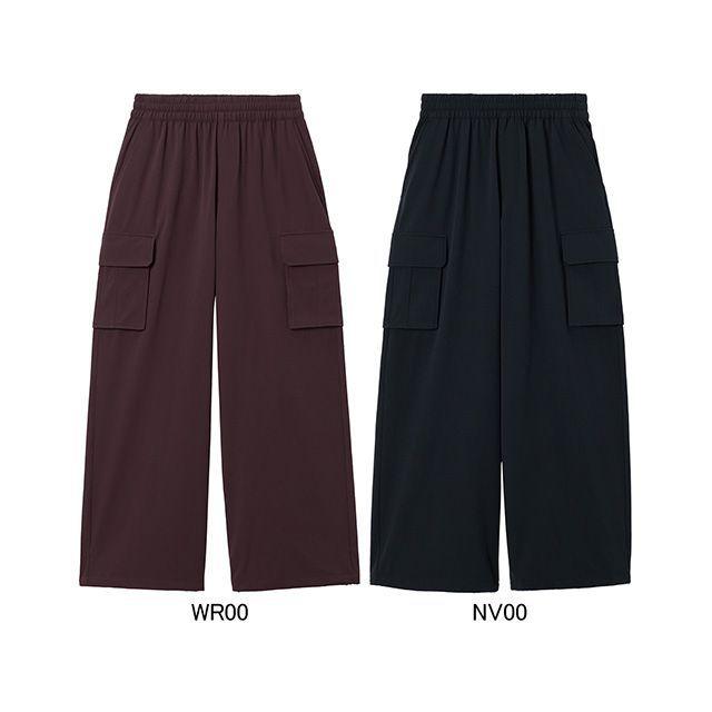 le coq sportif アウトドア用ウェア リブクロス カーゴパンツ（ワインレッド） サイズ S ルコックの画像
