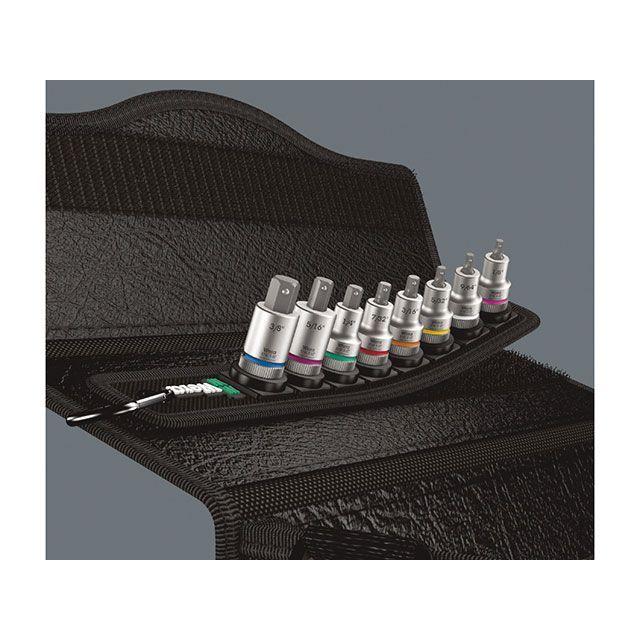 Wera（ヴェラ） ハンドツール 003974 差込角3/8DR 8点組ヘックスプラス