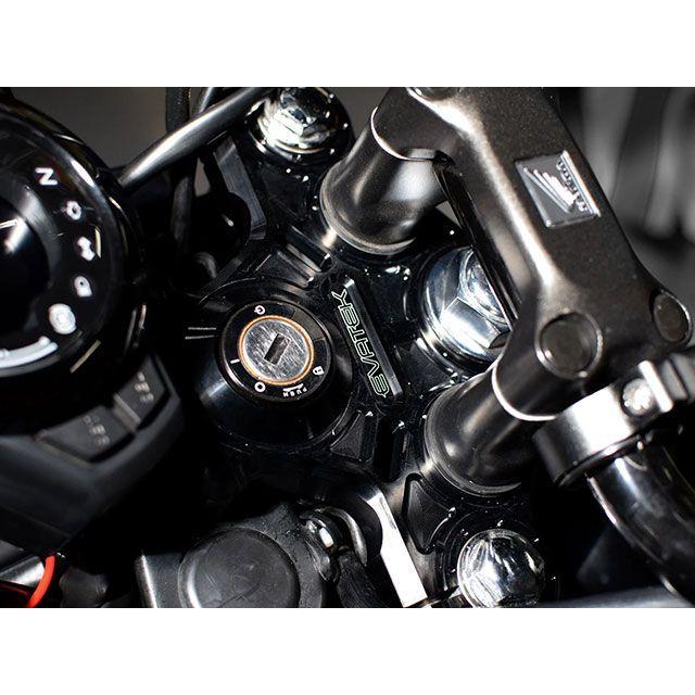 EVATEK CT125ハンターカブ ハンドルポスト関連パーツ CNCトップブリッジ CT125 JA65/JA55（ブラック） エヴァテックの画像