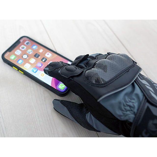 elf riding wear ライディンググローブ 2025-2026秋冬モデル EG-A532 エブリーグローブ（グレー） サイズ M エルフ …_7