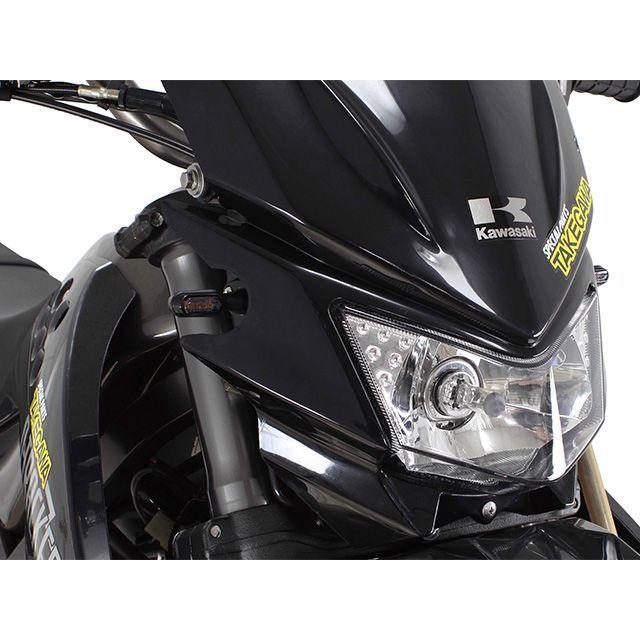 SP TAKEGAWA ウインカー関連パーツ ストリームラインミニLEDウインカーキット（スモーク） SP武川の画像