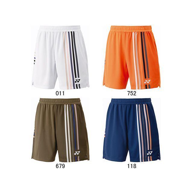 YONEX アウトドア用ウェア 15205 メンズニットハーフパンツ（ホワイト） サイズ S ヨネックスの画像