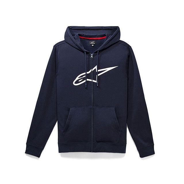 アルパインスターズ Zip フーディー エイジレス V3（ネイビー/ホワイト） サイズ L Alpinestars アルパインスターズ（alpinestars） カジュアルウェア Zip フーディー