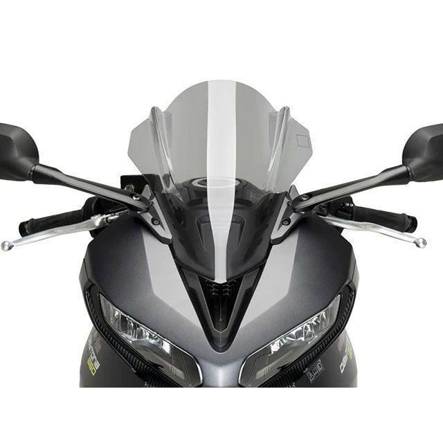 Puig DAYTONA 660 スクリーン関連パーツ レーシングスクリーン Z-RACING（スモーク） プーチ_1