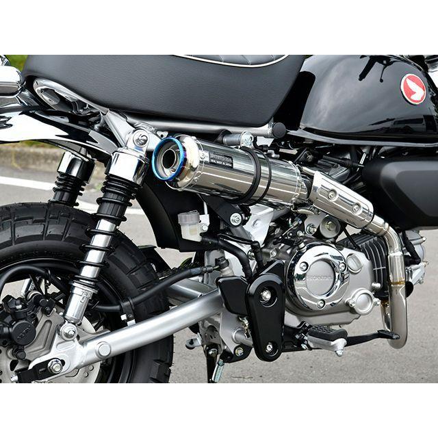 BEAMS モンキー125 マフラー本体 R-EVO TYPE C ステンレス フルエキゾースト 政府認証 ビームスの画像