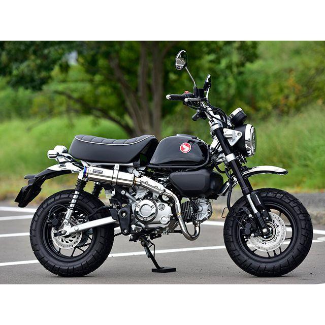 BEAMS モンキー125 マフラー本体 R-EVO TYPE C ステンレス フルエキゾースト 政府認証 ビームスの画像
