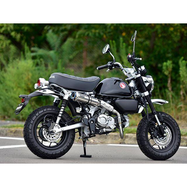 BEAMS モンキー125 マフラー本体 R-EVO TYPE C ステンレス フルエキゾースト 政府認証 ビームスの画像