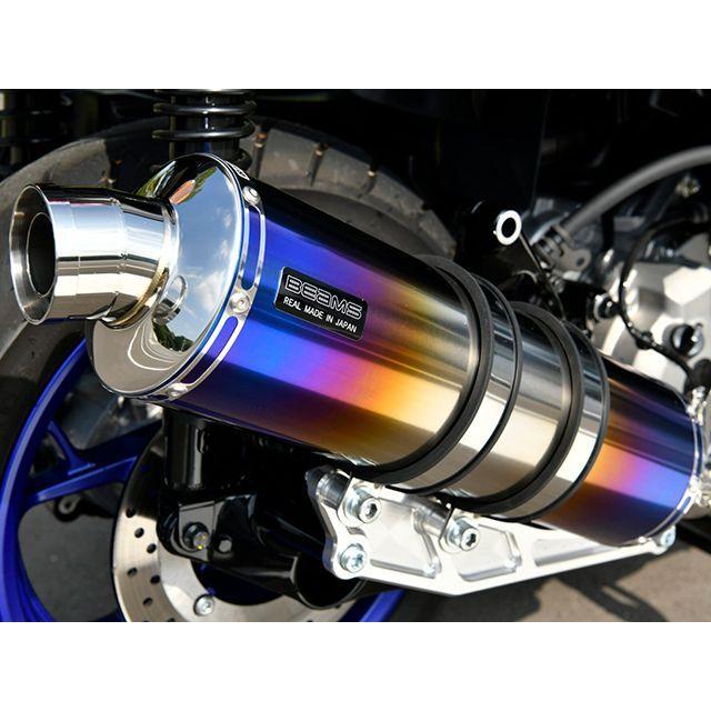 BEAMS（ビームス） BEAMS X-MAX250 マフラー本体 R-EVO ヒートチタン