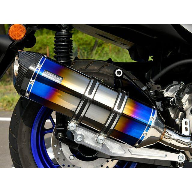 BEAMS X-MAX250 マフラー本体 GT-CORSA ヒートチタン フルエキゾースト 政府認証 ビームス_1