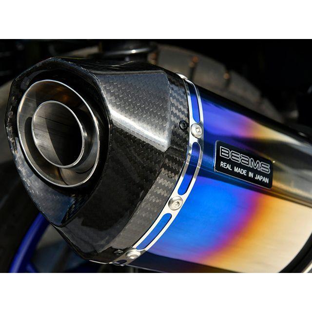 BEAMS X-MAX250 マフラー本体 GT-CORSA ヒートチタン フルエキゾースト 政府認証 ビームス_6