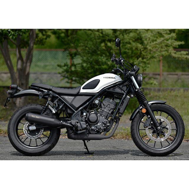 ケ*ん様 cl250 beams パワーヘッダー RS マットブラック スリップ BEAMS（ビームス） BEAMS CL250 マフラー本体 パワーヘッダー RS