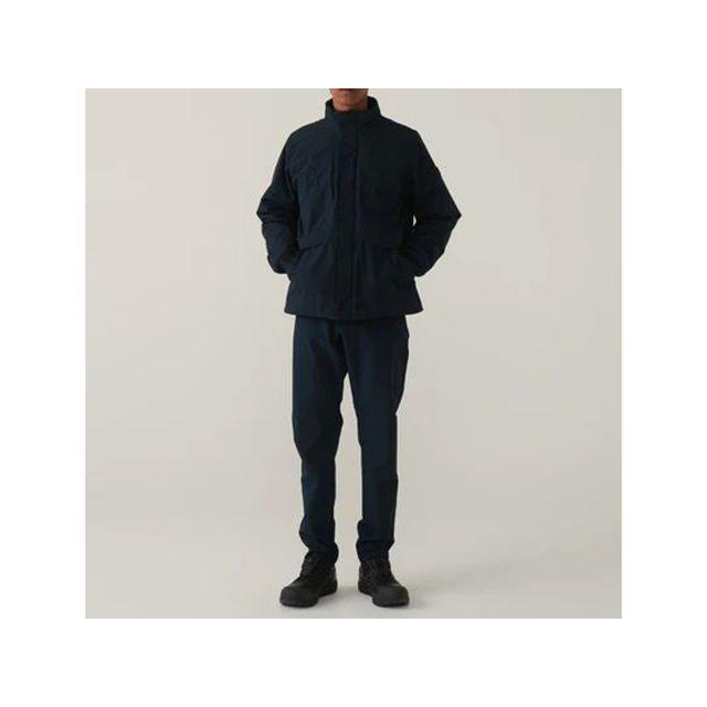 TS DESIGN ジャケット 84736 ファイバーダウンジャケット（ブラック
