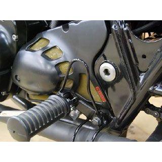 K\u0026H W800 ステップ ヒールサポート 黒 適合車種 W800 ケイ＆エイチの画像