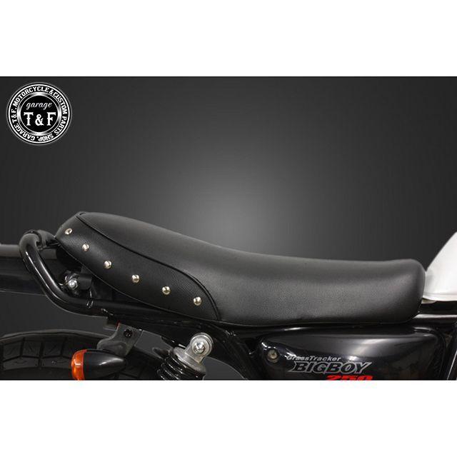 T&F グラストラッカー グラストラッカービックボーイ シート関連パーツ グラストラッカー250 キャブモデル専用 スタッド付きショートフラットシー…_1