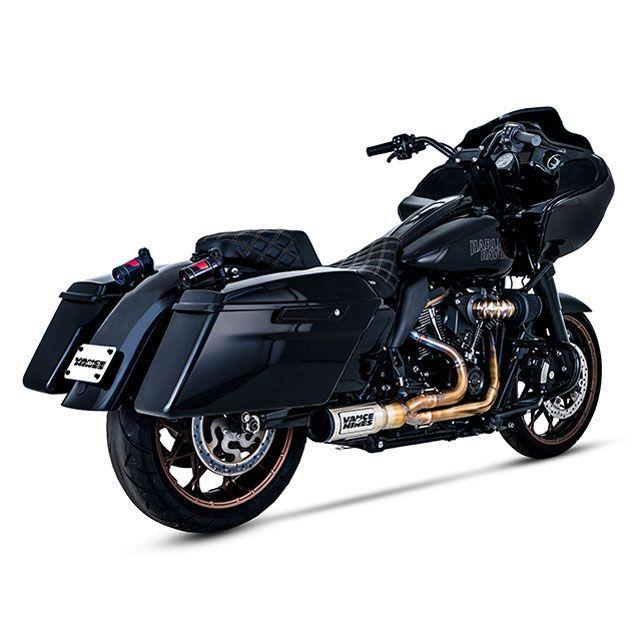 VANCE\u0026HINES ソフテイルファミリー ツーリングファミリー エアクリーナー VO2 エアインテイク Falcon ステンレス バンス_1