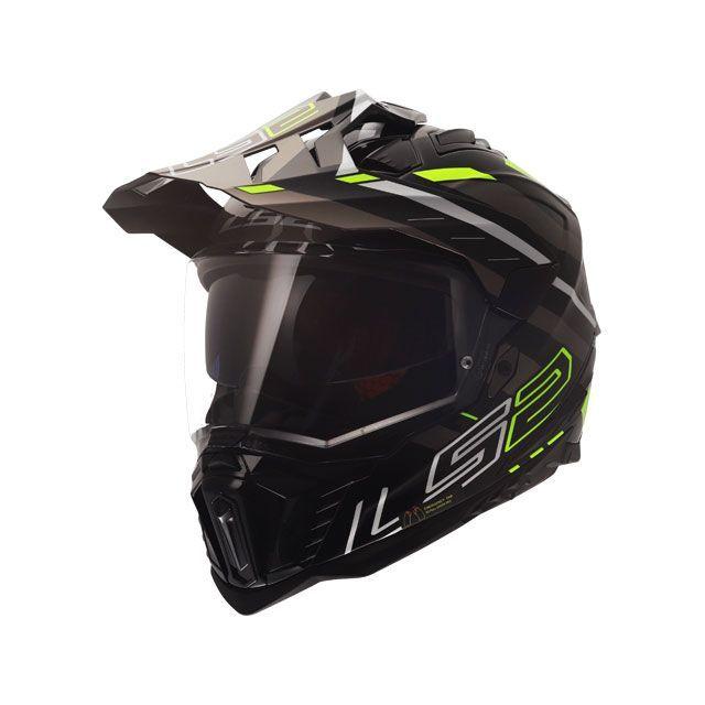 LS2 EXPLORER フルフェイスヘルメット 本体 LS2 HELMETS フルフェイスヘルメット LS2 EXPLORER PLUS F（ブラック