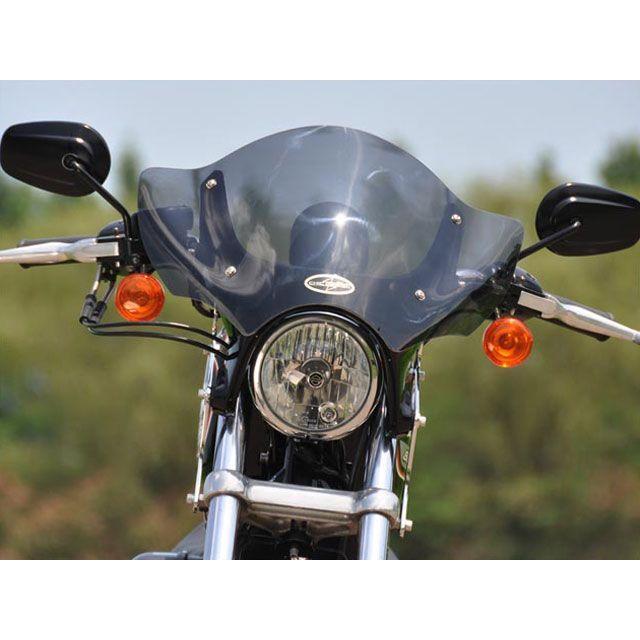 CHIC DESIGN ダイナモデル FXR/FXD スポーツスター スクリーン関連パーツ ガイラブルバードシールド カラー スモーク シックデザイン_1