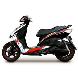 【メーカー直送】MDF CYGNUS X125 ドレスアップ・カバー CYGNUS X125（03-06） グラフィックキット ストロボモデル レッ…