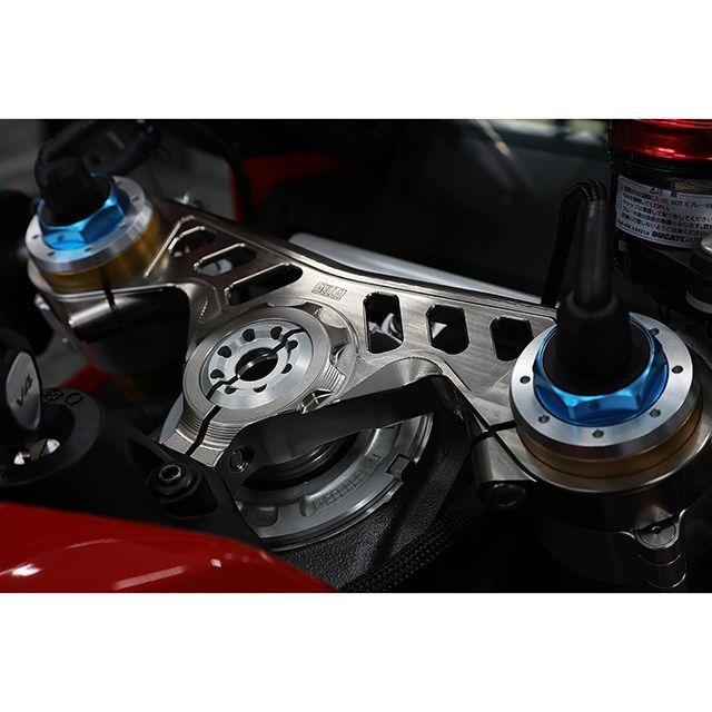 AELLA パニガーレV4/S 7G トップブリッジ関連パーツ トップブリッジMotoGPデザイン（ホワイト） アエラ_10