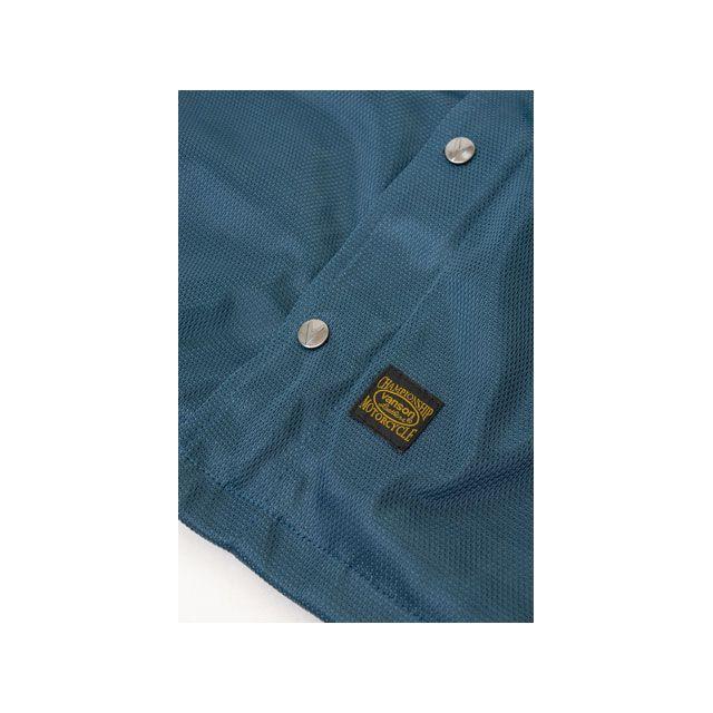 VANSON ジャケット 2026春夏モデル TVS2603S メッシュコーチジャケット（ネイビー/ホワイト） サイズ M バンソン_8