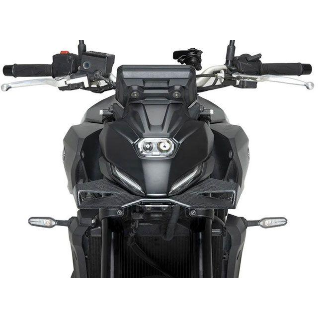 Puig MT-07 Y-AMT MT-07 カウル・エアロ フロントダウンフォースネイキッドスポイラー（カーボンルック） プーチ_1